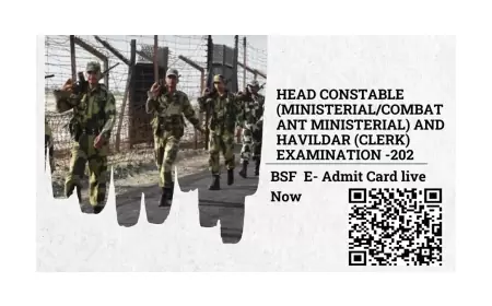 BSF Admit Card 2025 - Download PET/PST Hall Ticket Now