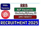 RRB ALP Recruitment 2025 - 9970 Jobs