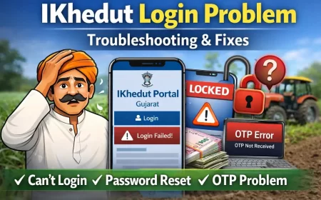 iKhedut Login Guide 2026: Fixing OTP Failures & Password Recovery