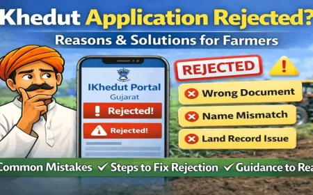 iKhedut 2026: Why Your Application Was Rejected & How to Fix It Fast
